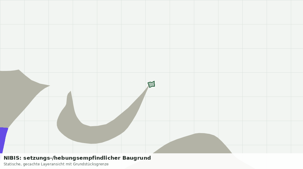 Statische Kartenansicht: NIBIS: setzungs-/hebungsempfindlicher Baugrund