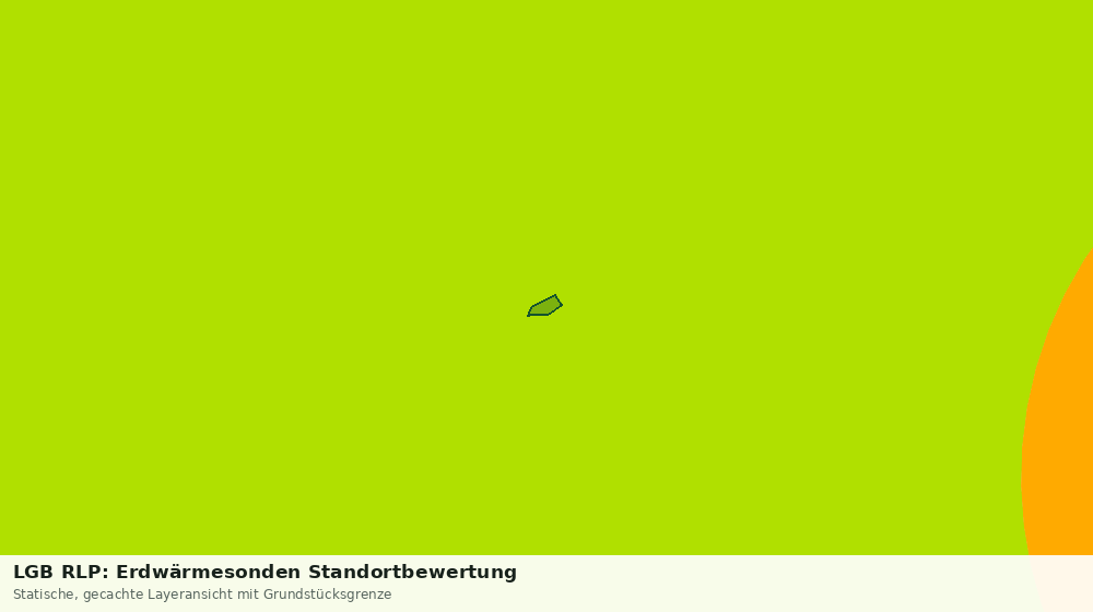 Statische Kartenansicht: LGB RLP: Erdwärmesonden Standortbewertung
