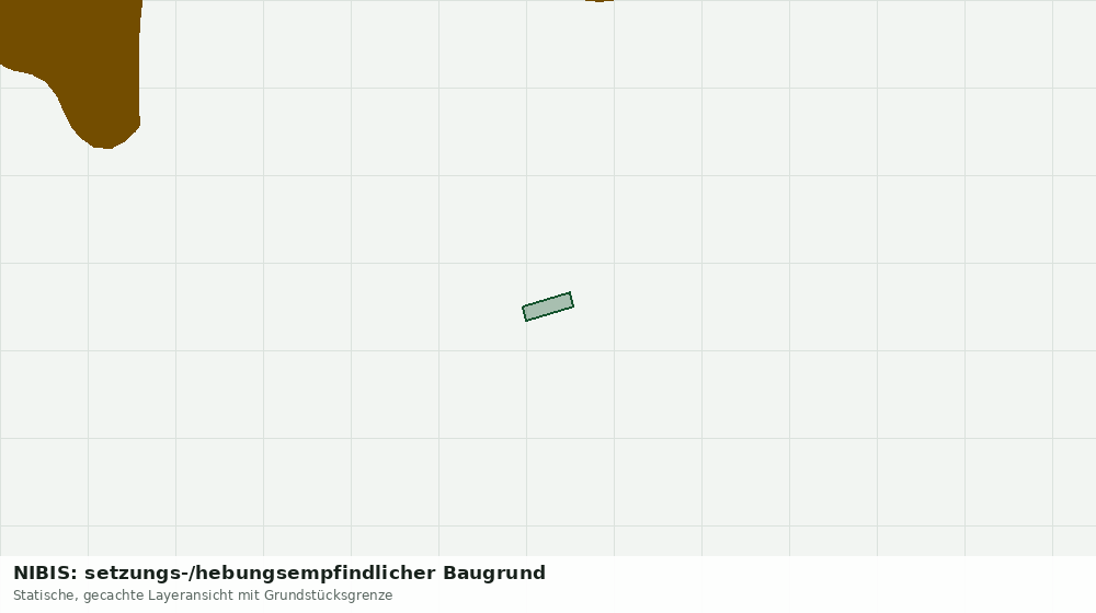 Statische Kartenansicht: NIBIS: setzungs-/hebungsempfindlicher Baugrund