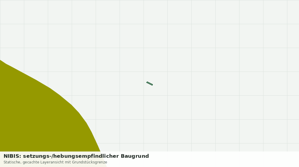Statische Kartenansicht: NIBIS: setzungs-/hebungsempfindlicher Baugrund