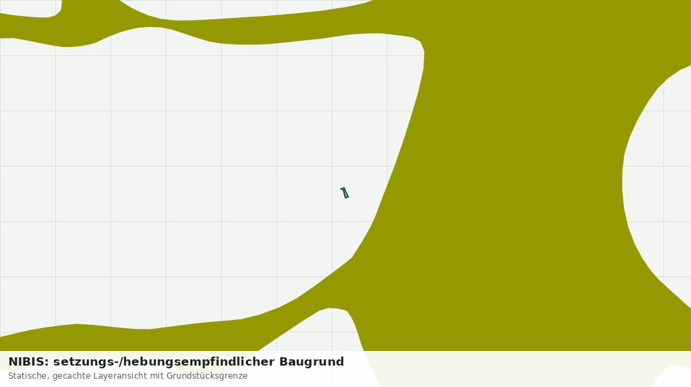 Statische Kartenansicht: NIBIS: setzungs-/hebungsempfindlicher Baugrund