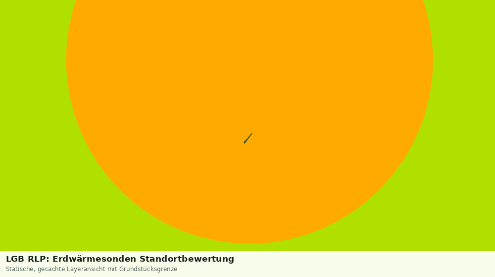 Statische Kartenansicht: LGB RLP: Erdwärmesonden Standortbewertung