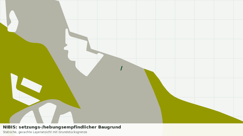 Statische Kartenansicht: NIBIS: setzungs-/hebungsempfindlicher Baugrund