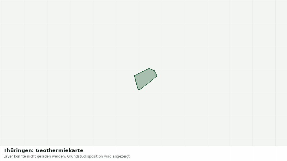Statische Kartenansicht: Thüringen: Geothermiekarte
