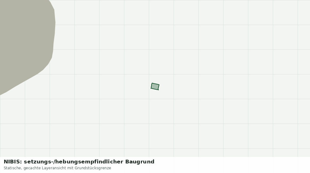 Statische Kartenansicht: NIBIS: setzungs-/hebungsempfindlicher Baugrund