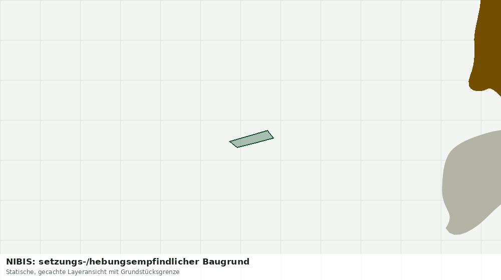 Statische Kartenansicht: NIBIS: setzungs-/hebungsempfindlicher Baugrund
