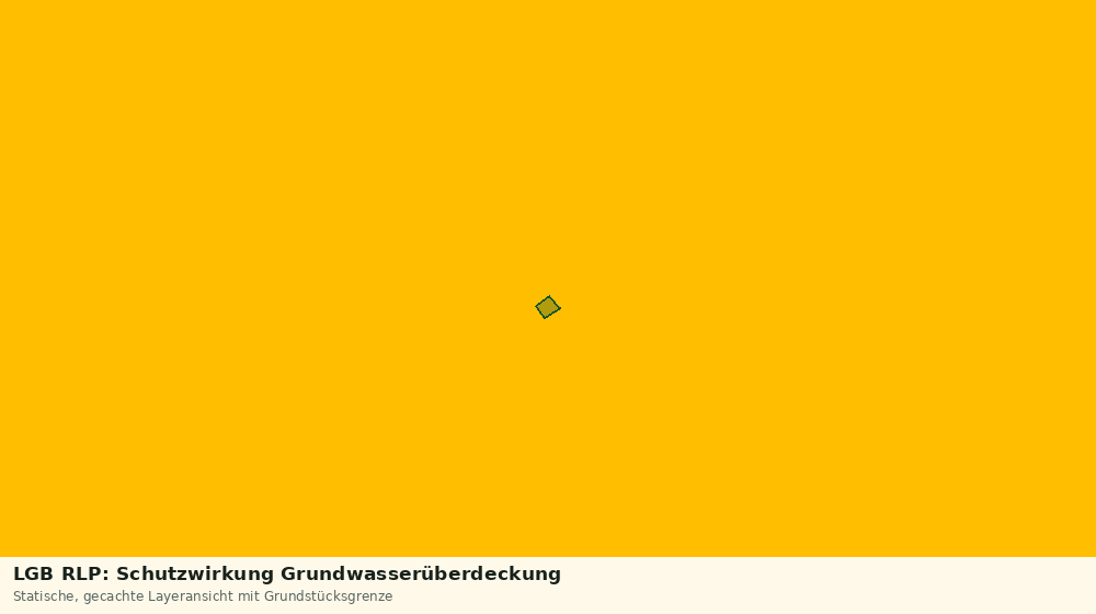 Statische Kartenansicht: LGB RLP: Schutzwirkung Grundwasserüberdeckung