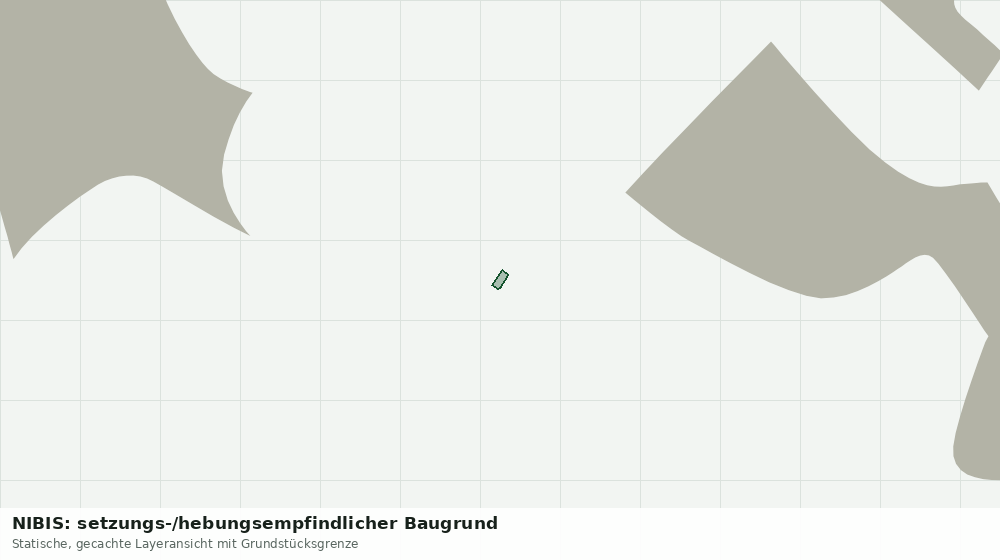 Statische Kartenansicht: NIBIS: setzungs-/hebungsempfindlicher Baugrund