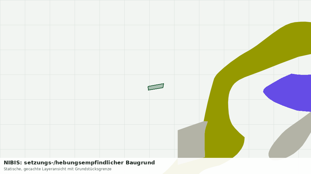 Statische Kartenansicht: NIBIS: setzungs-/hebungsempfindlicher Baugrund