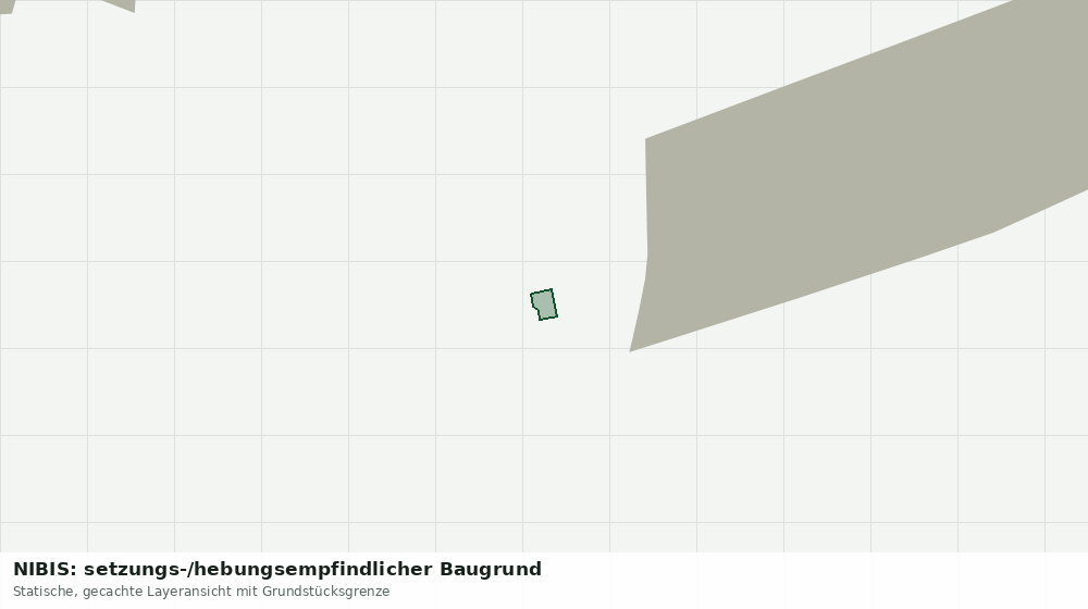 Statische Kartenansicht: NIBIS: setzungs-/hebungsempfindlicher Baugrund