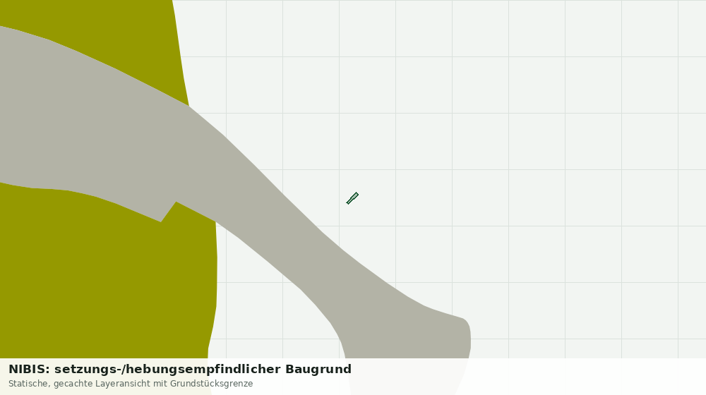Statische Kartenansicht: NIBIS: setzungs-/hebungsempfindlicher Baugrund