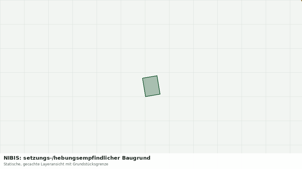 Statische Kartenansicht: NIBIS: setzungs-/hebungsempfindlicher Baugrund