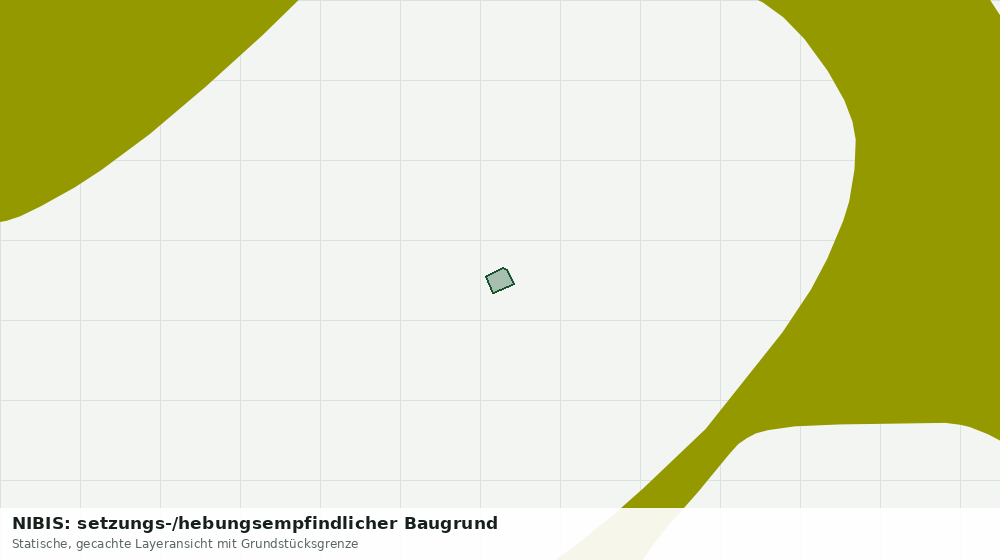 Statische Kartenansicht: NIBIS: setzungs-/hebungsempfindlicher Baugrund