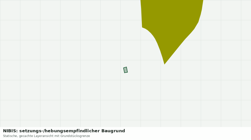 Statische Kartenansicht: NIBIS: setzungs-/hebungsempfindlicher Baugrund