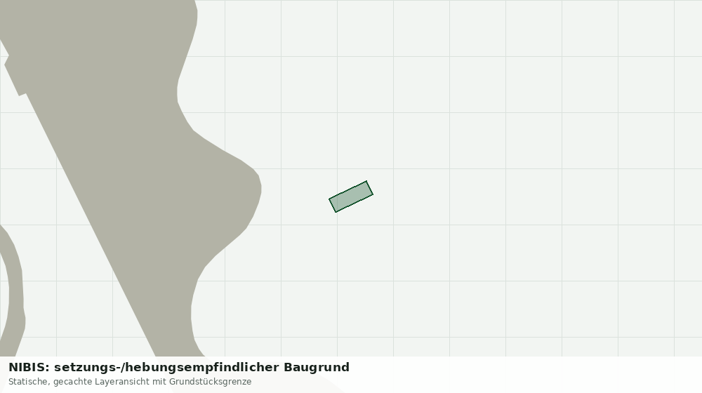 Statische Kartenansicht: NIBIS: setzungs-/hebungsempfindlicher Baugrund