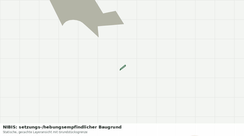 Statische Kartenansicht: NIBIS: setzungs-/hebungsempfindlicher Baugrund