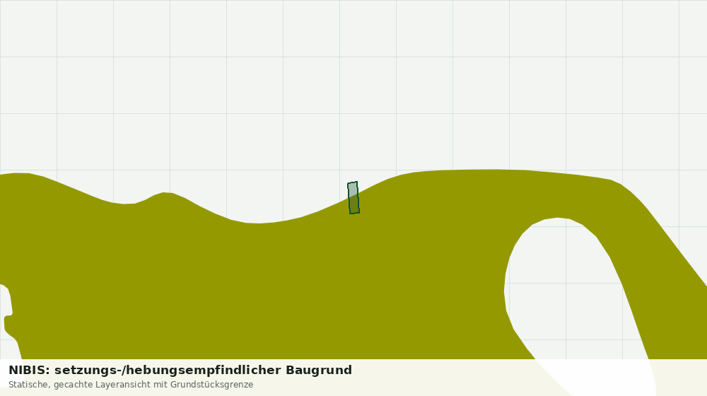 Statische Kartenansicht: NIBIS: setzungs-/hebungsempfindlicher Baugrund