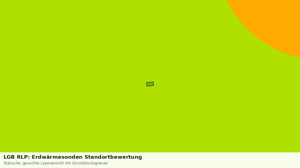 Statische Kartenansicht: LGB RLP: Erdwärmesonden Standortbewertung