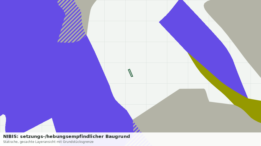 Statische Kartenansicht: NIBIS: setzungs-/hebungsempfindlicher Baugrund