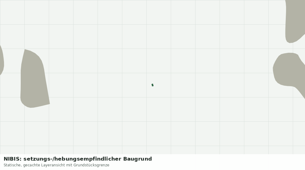 Statische Kartenansicht: NIBIS: setzungs-/hebungsempfindlicher Baugrund