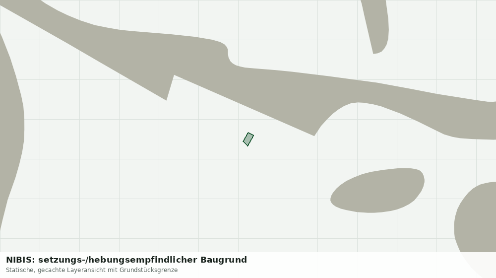 Statische Kartenansicht: NIBIS: setzungs-/hebungsempfindlicher Baugrund