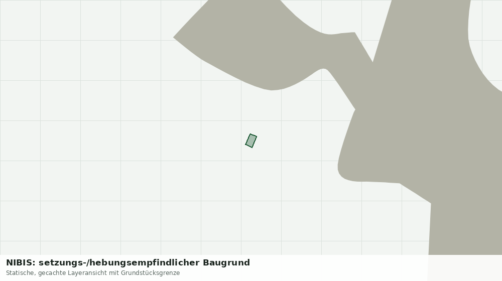Statische Kartenansicht: NIBIS: setzungs-/hebungsempfindlicher Baugrund