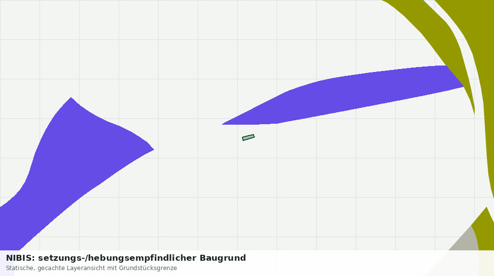 Statische Kartenansicht: NIBIS: setzungs-/hebungsempfindlicher Baugrund