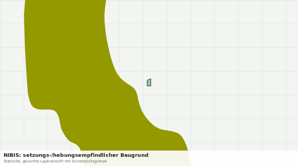 Statische Kartenansicht: NIBIS: setzungs-/hebungsempfindlicher Baugrund