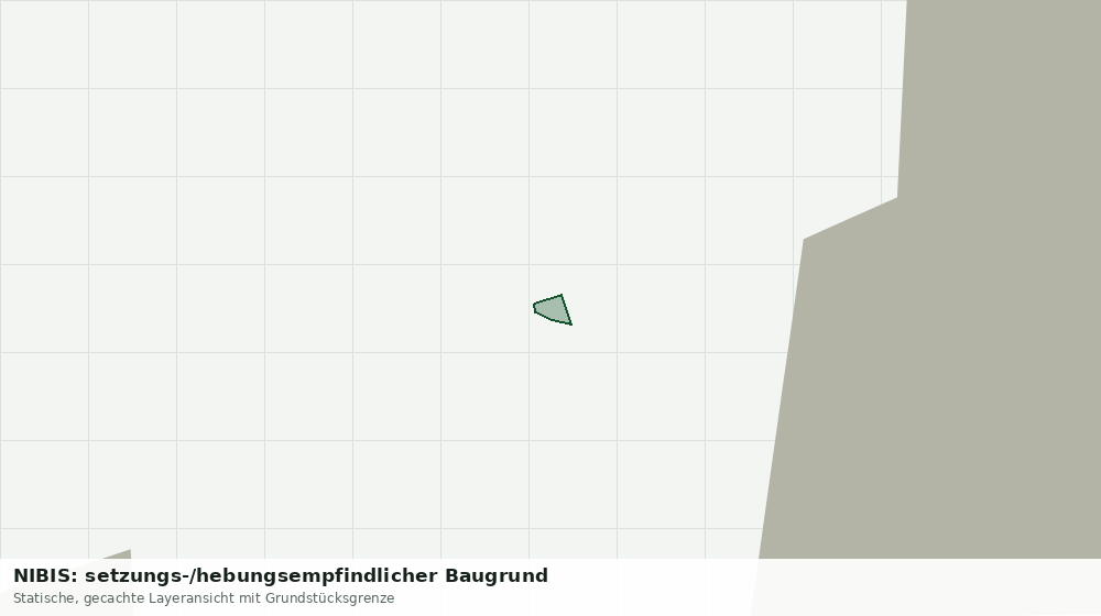 Statische Kartenansicht: NIBIS: setzungs-/hebungsempfindlicher Baugrund