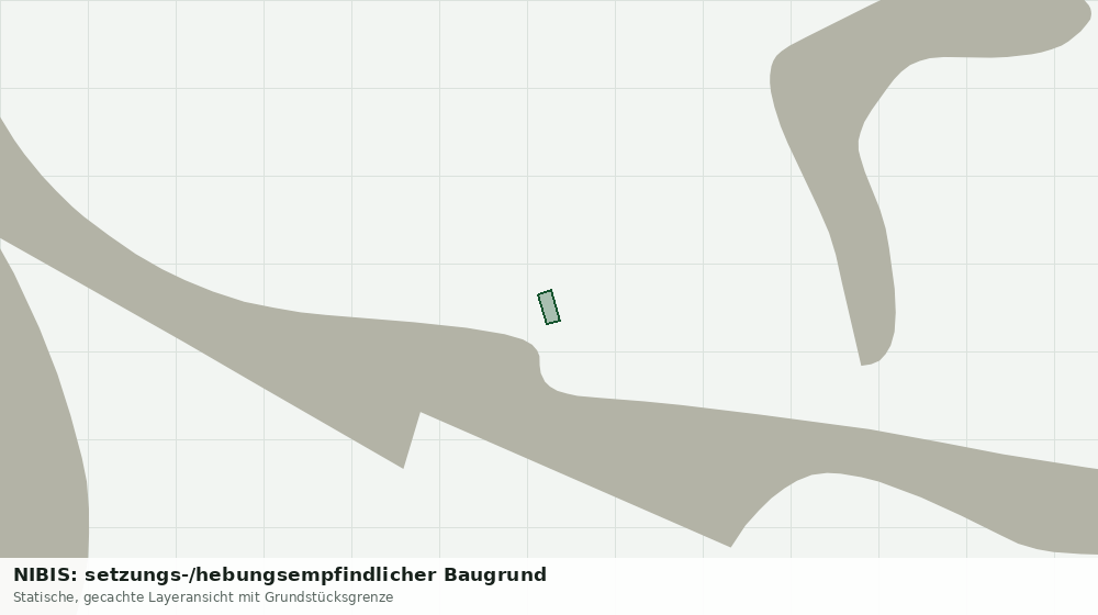 Statische Kartenansicht: NIBIS: setzungs-/hebungsempfindlicher Baugrund