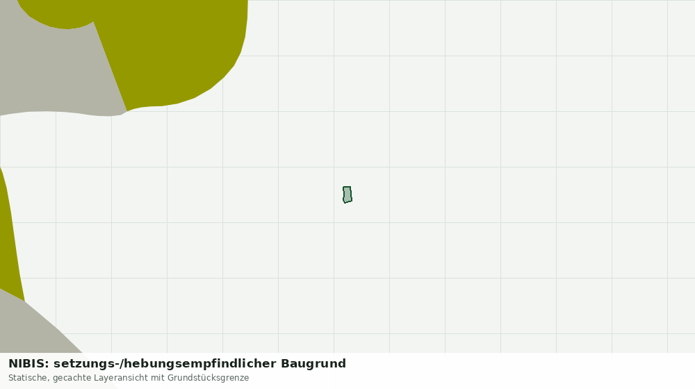 Statische Kartenansicht: NIBIS: setzungs-/hebungsempfindlicher Baugrund