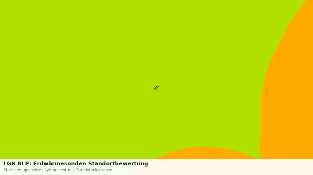 Statische Kartenansicht: LGB RLP: Erdwärmesonden Standortbewertung
