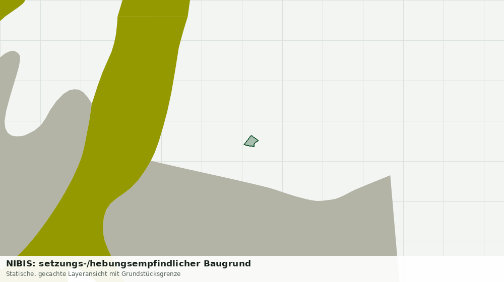 Statische Kartenansicht: NIBIS: setzungs-/hebungsempfindlicher Baugrund
