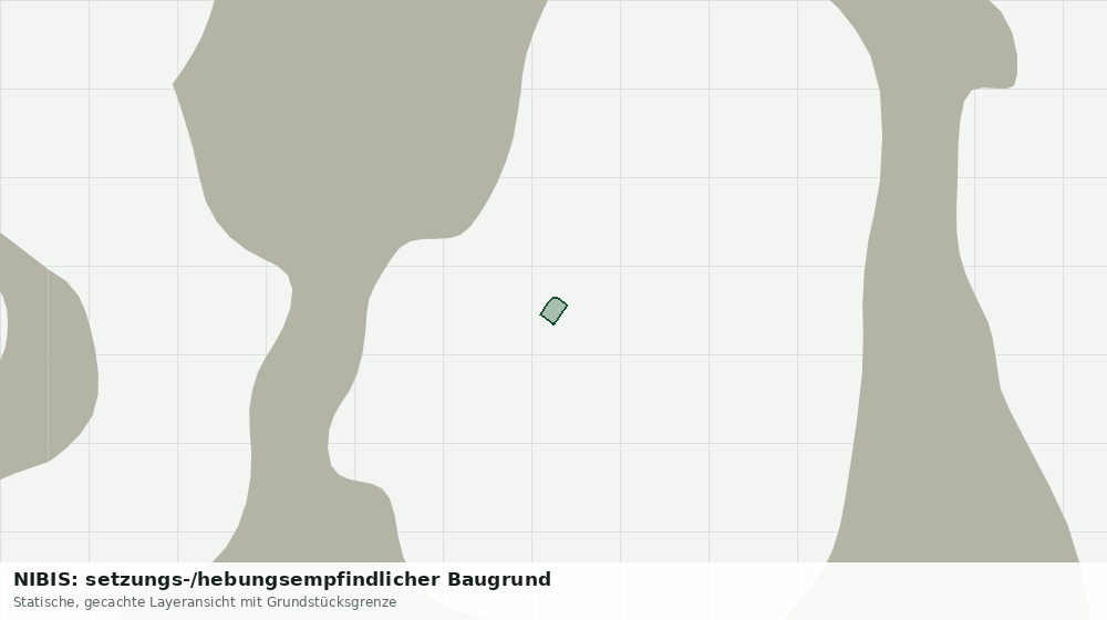 Statische Kartenansicht: NIBIS: setzungs-/hebungsempfindlicher Baugrund