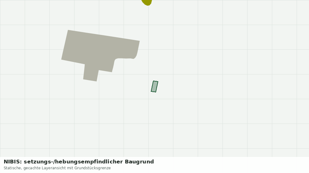 Statische Kartenansicht: NIBIS: setzungs-/hebungsempfindlicher Baugrund
