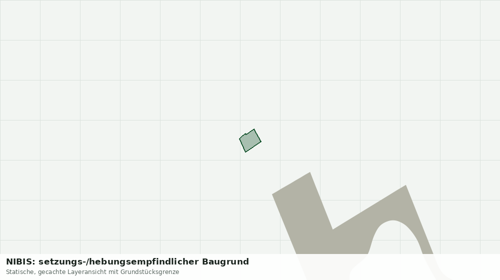 Statische Kartenansicht: NIBIS: setzungs-/hebungsempfindlicher Baugrund