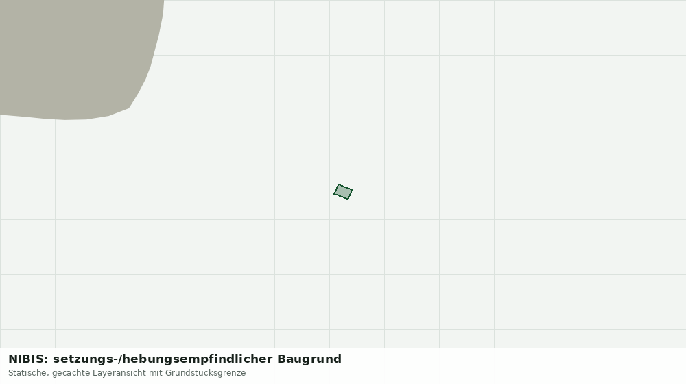 Statische Kartenansicht: NIBIS: setzungs-/hebungsempfindlicher Baugrund