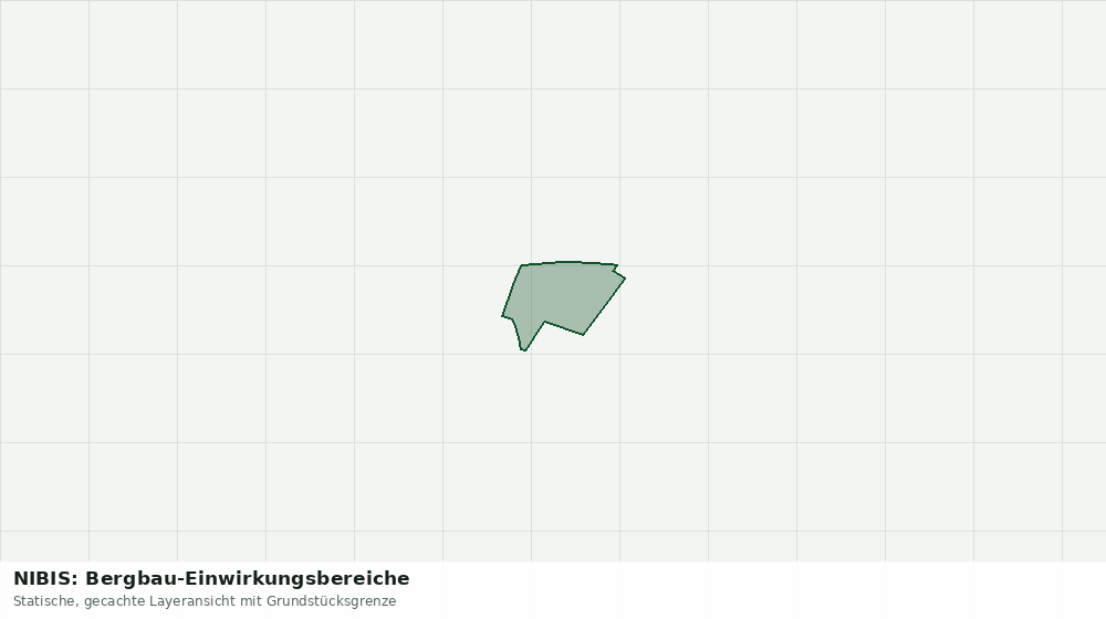 Statische Kartenansicht: NIBIS: Bergbau-Einwirkungsbereiche