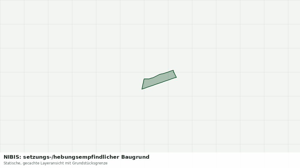Statische Kartenansicht: NIBIS: setzungs-/hebungsempfindlicher Baugrund