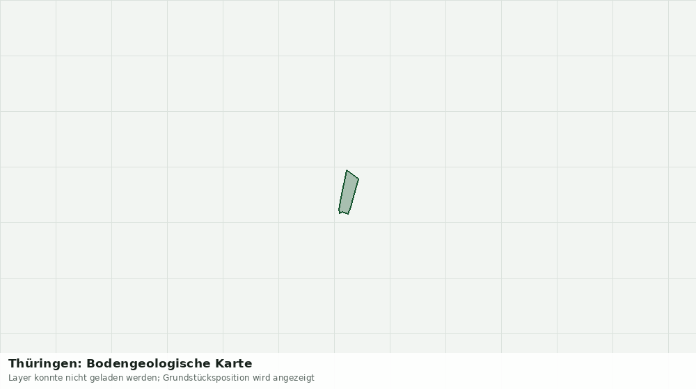 Statische Kartenansicht: Thüringen: Bodengeologische Karte