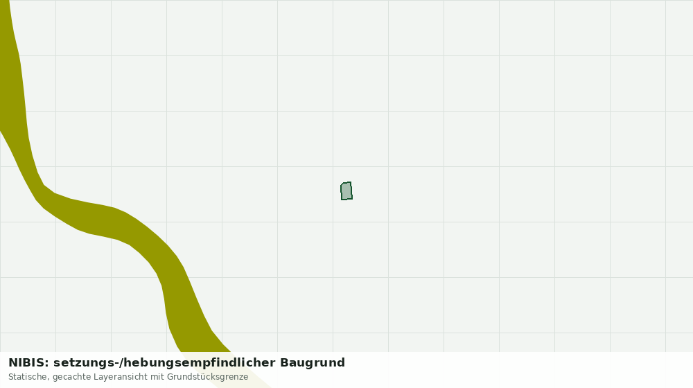 Statische Kartenansicht: NIBIS: setzungs-/hebungsempfindlicher Baugrund