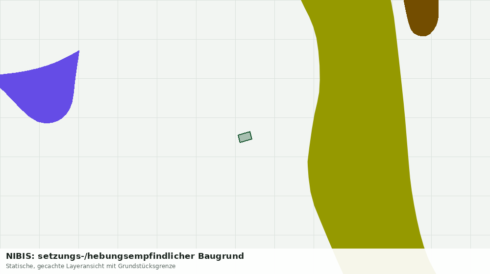 Statische Kartenansicht: NIBIS: setzungs-/hebungsempfindlicher Baugrund