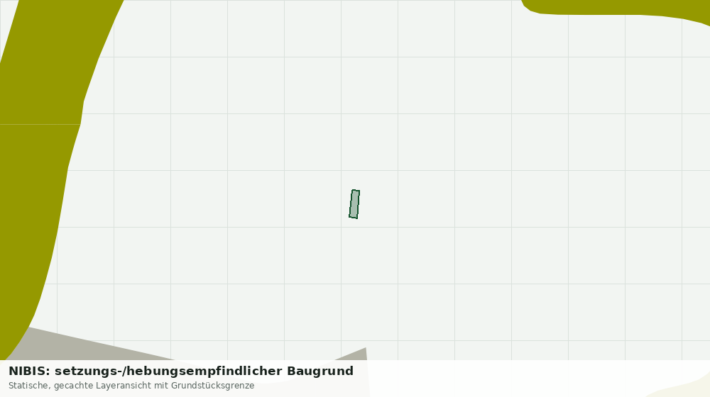 Statische Kartenansicht: NIBIS: setzungs-/hebungsempfindlicher Baugrund