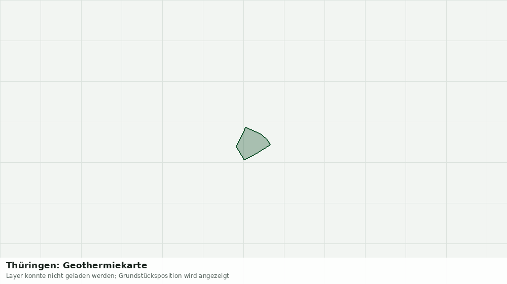 Statische Kartenansicht: Thüringen: Geothermiekarte