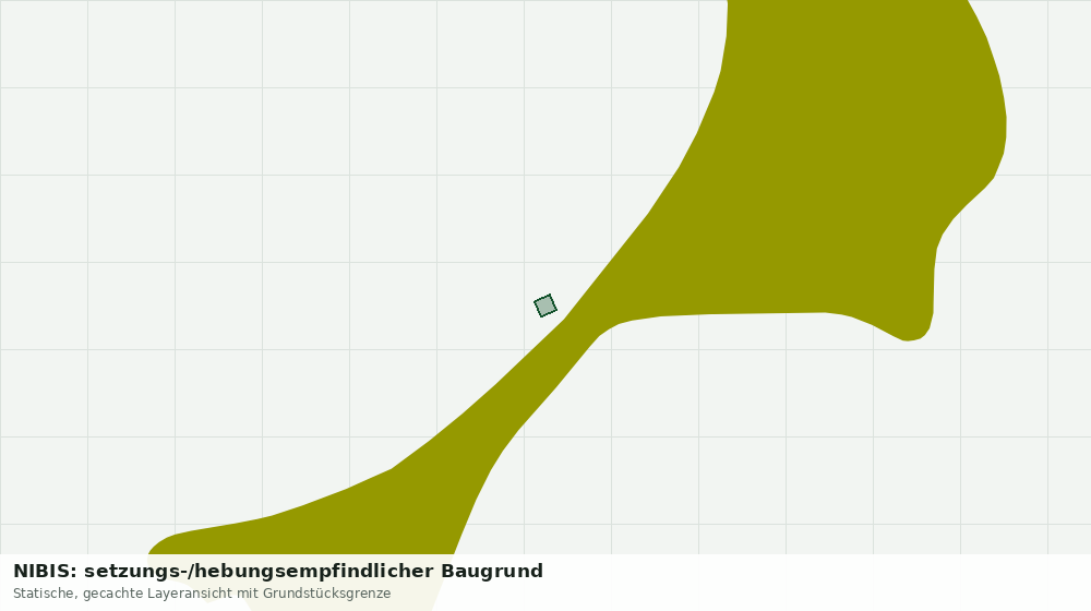 Statische Kartenansicht: NIBIS: setzungs-/hebungsempfindlicher Baugrund