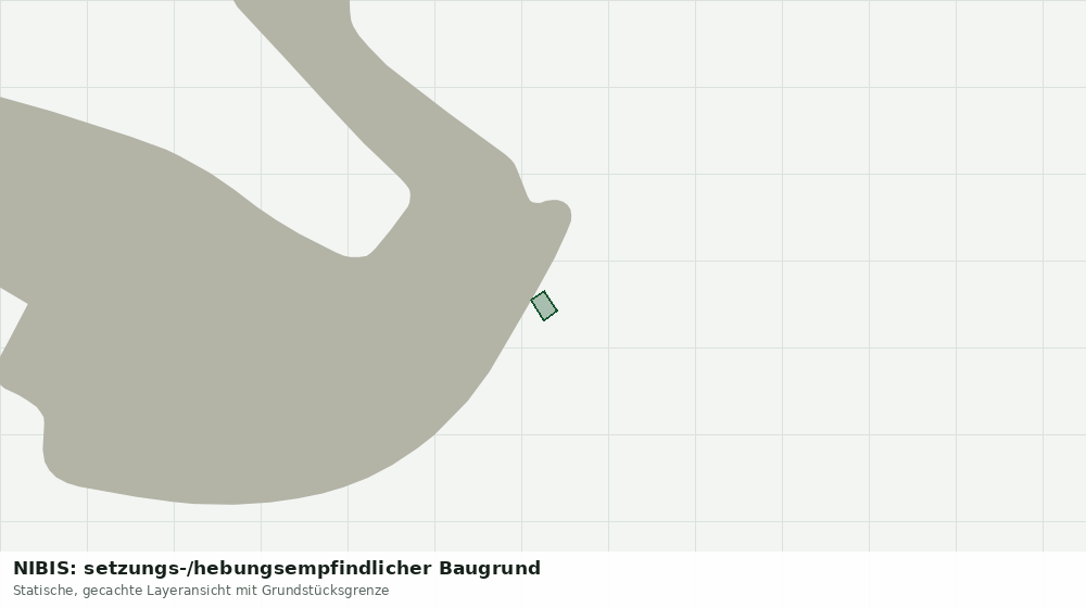 Statische Kartenansicht: NIBIS: setzungs-/hebungsempfindlicher Baugrund
