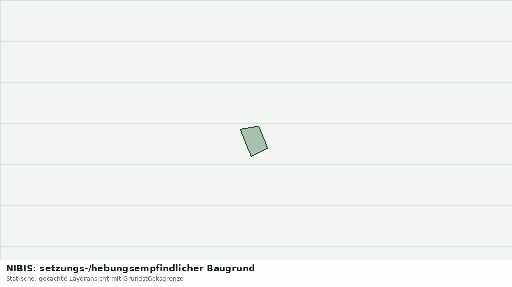 Statische Kartenansicht: NIBIS: setzungs-/hebungsempfindlicher Baugrund