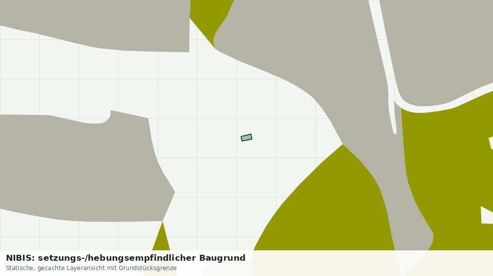 Statische Kartenansicht: NIBIS: setzungs-/hebungsempfindlicher Baugrund