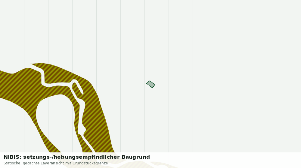 Statische Kartenansicht: NIBIS: setzungs-/hebungsempfindlicher Baugrund
