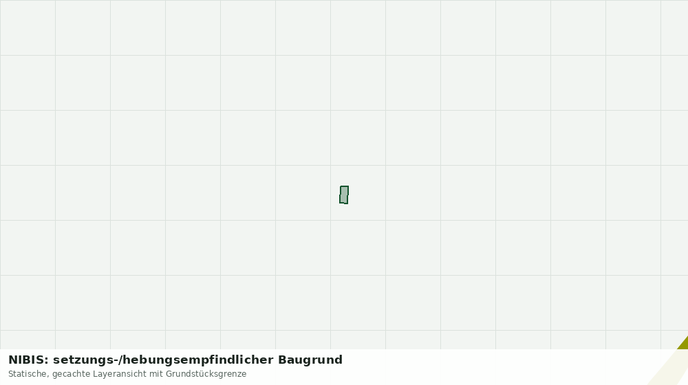 Statische Kartenansicht: NIBIS: setzungs-/hebungsempfindlicher Baugrund